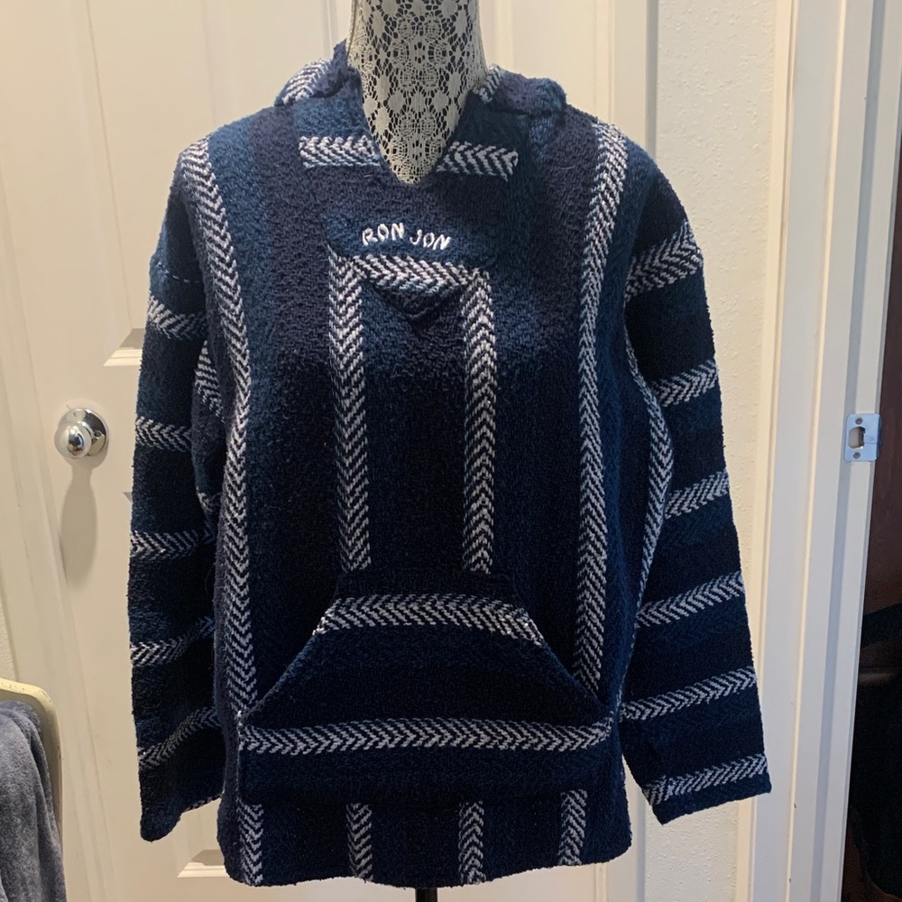Ron Jon Baja Joe Beach Hoodie EUC